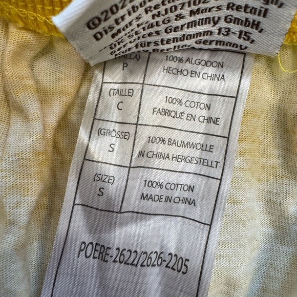 🟡 M&M's Yellow Peanut Boxer Shorts Size Small - Picture 5 of 7